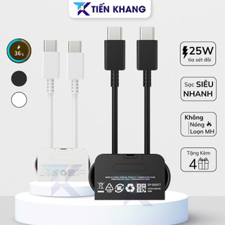 Dây sạc nhanh 2 đầu type c to type c dài 1m công suất 25W có 2 màu trắng đen để lựa chọn, Cáp sạc Type C hỗ trợ truyền d