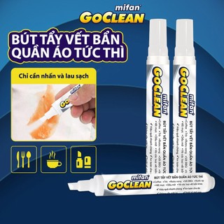  Bút Tẩy Vết Bẩn Quần Áo Tức Thì Mifan GOCLEAN 10ml - Không cần giặt làm sạch nhanh tiện lợi an toàn cho mọi loại vải 