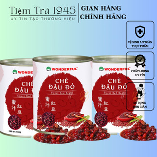 Chè đậu đỏ đóng hộp Wonderful 900g