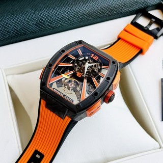 Đồng hồ nam bonest gatti bg9950 máy cơ kính sapphire siz 43 dây cao su full box