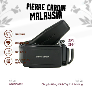  Mặt Thắt Lưng Nam PIERRE CARDIN Cao Cấp Thời Trang Auth Malaysia SALE 50% PC1 
