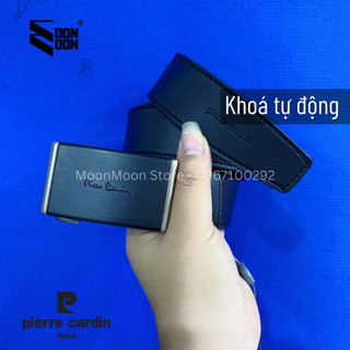 Mặt Thắt Lưng Da Nam PIERRE_CARDIN Mặt Nhám Logo Chữ Viết Tay Malaysia SALE PC7