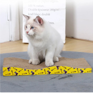 Bàn cào móng cho mèo - bàn cào mèo - bàn cào móng bìa carton tặng kèm catnip