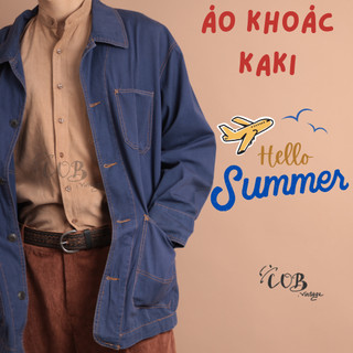 [ 50 mẫu ] Áo Khoác kaki oversize style,vintage, công sở Nhật,Hàn - secondhand (2hand) [𝐅𝐑𝐄𝐄 𝐒𝐇𝐈𝐏]