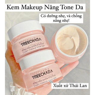 Kem Tree Chada Thái Lan 50ml (SPF 50++) Kem MakeUp kem lười nâng tông dưỡng da trắng hồng