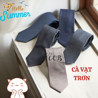 [ 50 mẫu ] Cà vạt TRƠN HIỆU handmade cao cấp style,vintage, công sở Nhật,Hàn - secondhand (2hand) [𝐅𝐑𝐄𝐄 𝐒𝐇𝐈𝐏]
