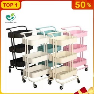 Kệ Bỉm sữa 3 Tầng Thiết Kế Châu Âu, Xe Đẩy Spa-XDT01
