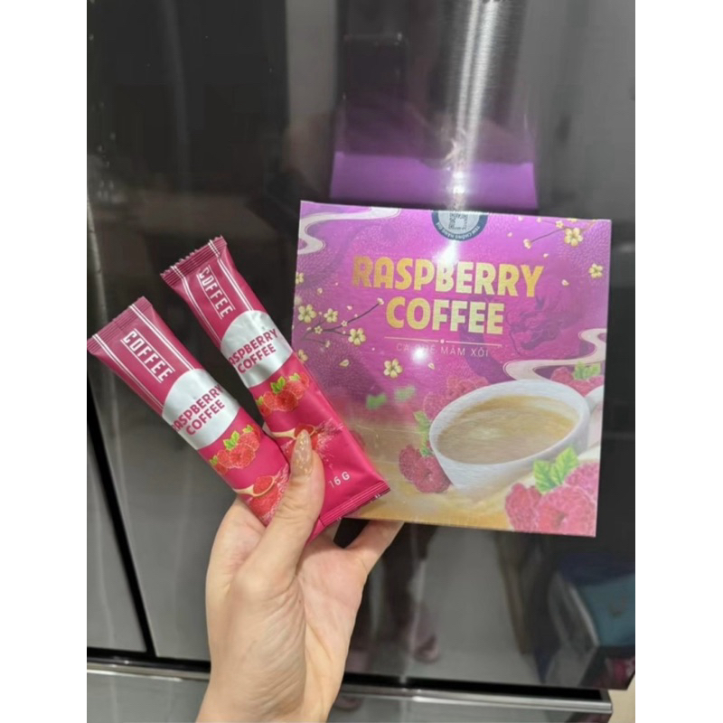 (Sẵn hàng mẫu mới) Raspberry Coffee Cà phê mâm xôi