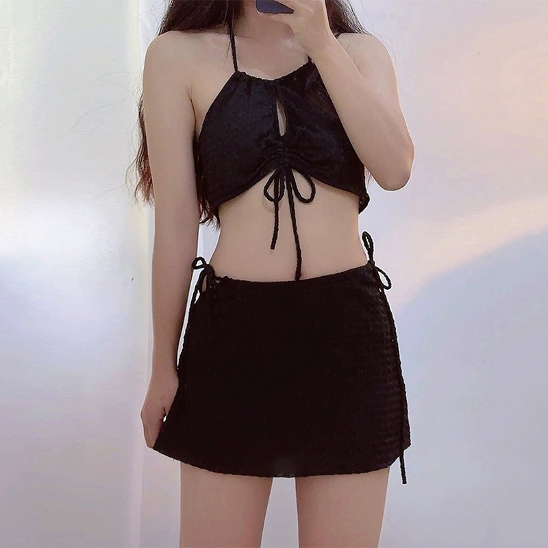 Set Bikini Ba Mảnh phong cách Hàn Quốc, vải mềm, thoáng khí | BigBuy360 - bigbuy360.vn