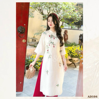 🥰áo dài cách tân 4 tà đính kết cao cấp🥰🥰