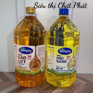 Dầu simply đậu nành / gạo lứt 2l