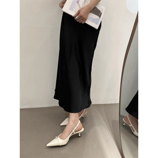 Giày sandals cao gót slingback khoá nhỏ 4p có thêm sẵn size 40 41 42 cho nàng ngoại cỡ