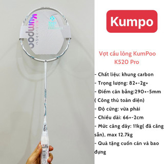 Vợt Cầu Lông Kumpo Chính hãng chất lượng