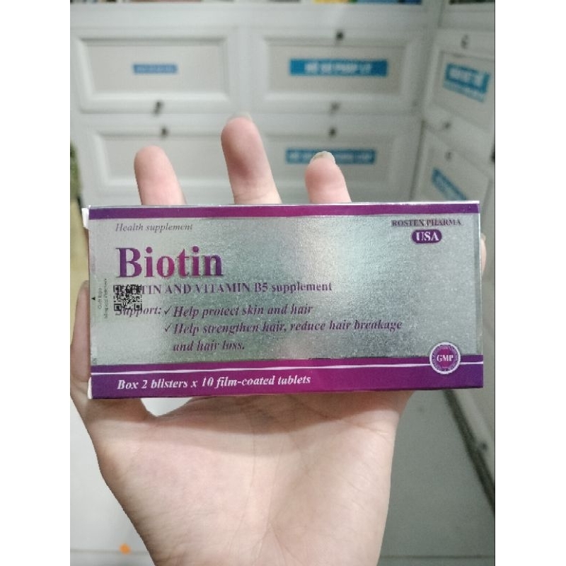 Biotin và Vitamin B5