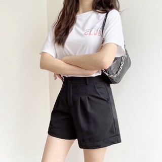 Quần short nữ gập gấu