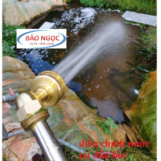 Béc phun cong 3 lỗ, 4 lỗ, 5 lỗ ren trong 14mm dùng cho bình bơm điện, máy bơm mini, béc đúc