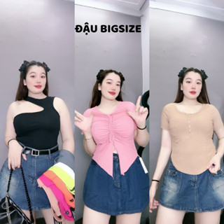 Tổng hợp mẫu áo thun Bigsize nữ chất thun mềm mịn phong cách basic phù hợp cho nàng chubby - CÁC MẪU ÁO THUN BIGSIZE