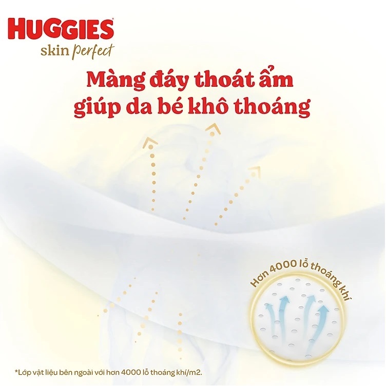 Tã Dán Sơ Sinh Huggies S80+2 Miếng Mới