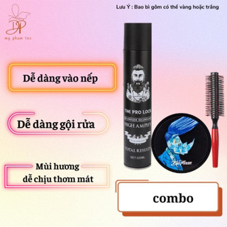 Sáp vuốt tóc nam tạo kiểu tóc giữ nếp cao cấp blumaan styling meraki 80g tê giác