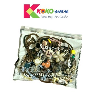 Set Túi dây buộc tóc 50 cái/túi