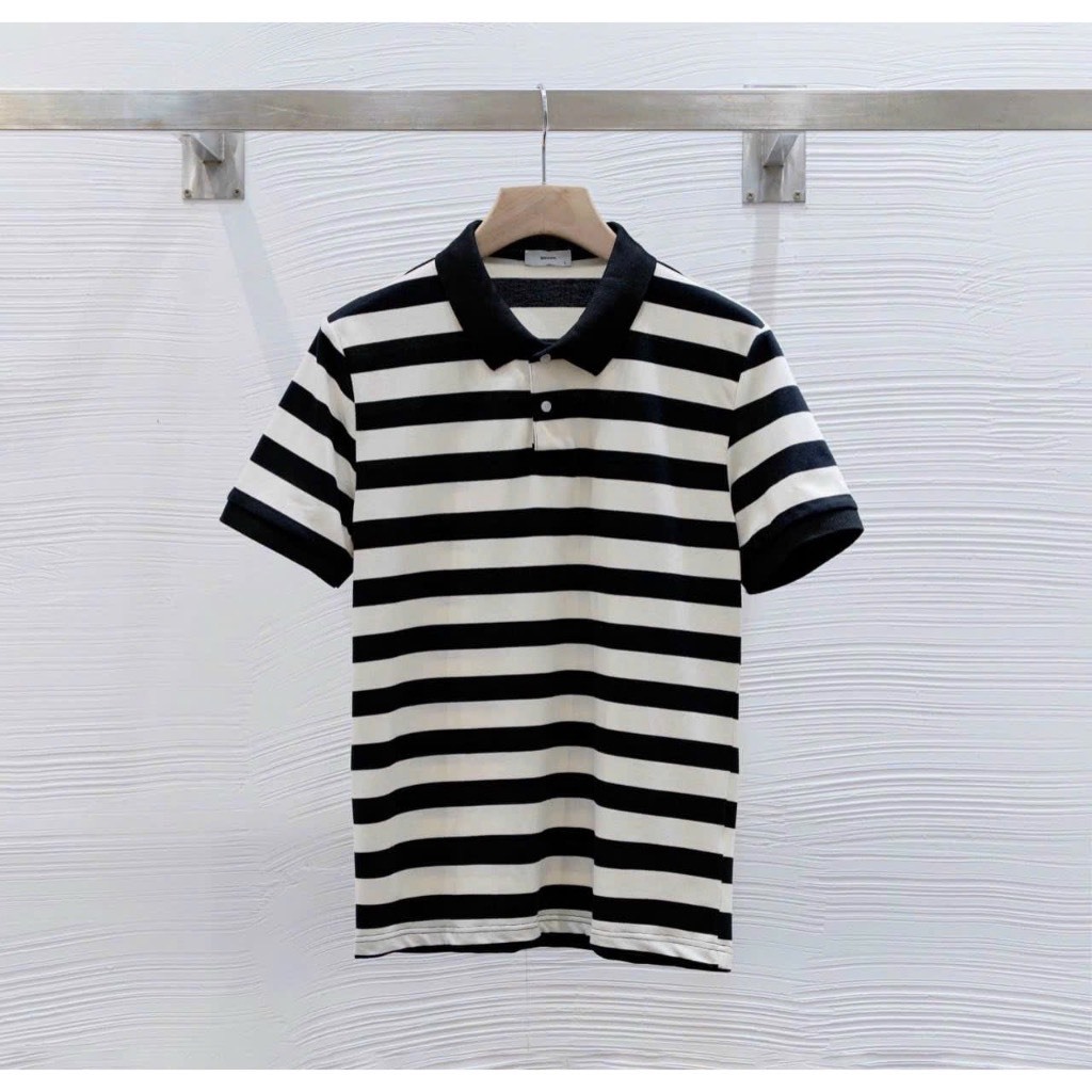 Áo Polo Nam HML Chất Cá Sấu Kẻ Sọc Mềm Mát