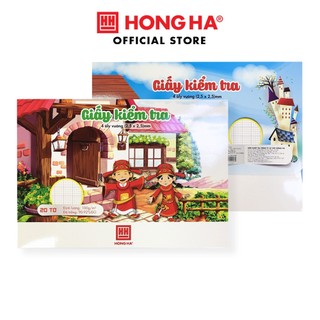Giấy kiểm tra 4 ô ly Hồng Hà (4928)