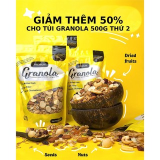 Combo Mua 2 Original Granola 500g Giá Sốc Giảm Thêm 50% Túi Granola thứ 2