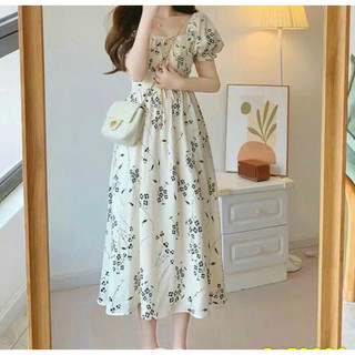 Đầm kiểu tay búp mẫu mới hottren đỉnh chóp