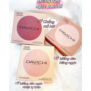 Miếng Dán Ngực Davichi Silicon Cao Cấp Giúp Nâng Ngực Định Hình, Siêu Dính Kháng Nước, Ôm Sát Tự Nhiên Và Tái Sử Dụng