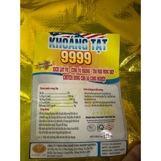 Khoáng tạt 9999 bao 10kg dùng cho 10công ao nuôi tôm, cá