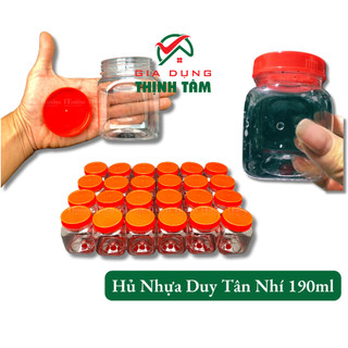 [THỊNH TÂM] Hũ Nhựa Nắp Đỏ Duy Tân Nhí 190ml