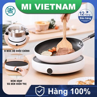 Bếp điện từ Xiaomi Zhiwuzhu 2100W đèn hiển thị OLED Đa Dạng Nấu Nướng 9 Chế Độ An Toàn Sử Dụng Chống Trượt