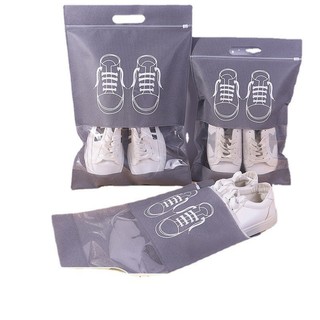 Túi đựng giày dép du lịch vải có dây rút chống bẩn Size Lớn GONA010