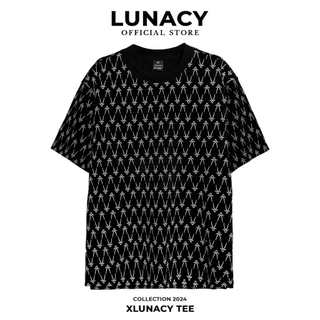 Áo thun tay lỡ X-Lunacy phông Unisex nam nữ Cotton oversize form rộng LUNACY