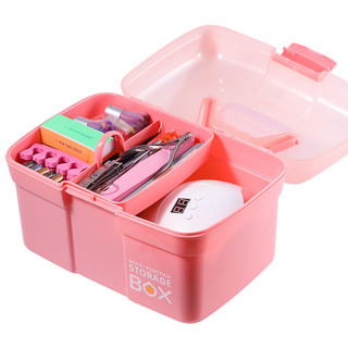 Cốp nhựa chuyên dụng đựng dụng cụ nail mi nail box