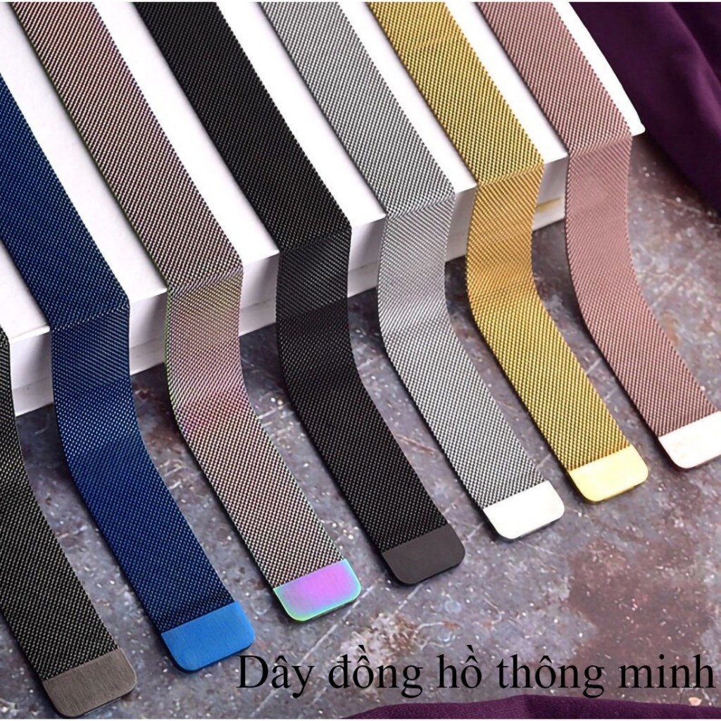 Dây đeo đồng hồ APW mẫu thép Milan ,chất liệu chắc chắn Series 6/5/4/3/2 /1 38mm 42mm 40mm 44mm