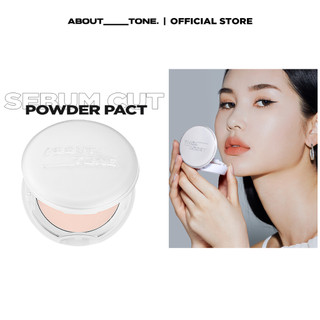 Phấn phủ dạng nén About Tone Sebum Cut Powder Pact 8g kiềm dầu, ráo mịn