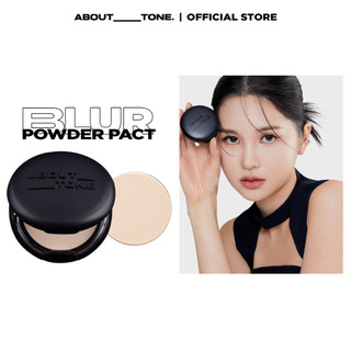 Phấn phủ dạng nén About Tone BLur Powder Pact 9g nâng tone, kiểm soát dầu nhờn