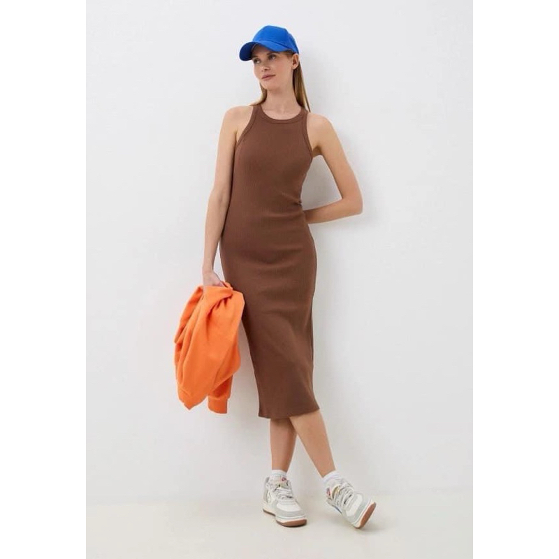 Đầm midi thun len dư xịn