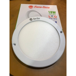 Đèn led ốp trần tròn, vuông rạng đông 12w, 18w