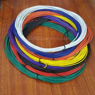 Dây cáp 26AWG màu trắng (10 mét 1 cuộn)