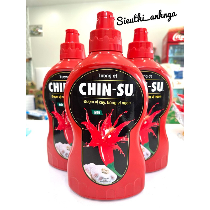 Tương Ớt CHIN-SU Chai Lớn 2Kg