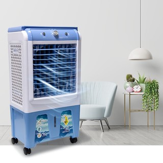  QUẠT ĐIỀU HOÀ LÀM MÁT HƠI NƯỚC 45L CÓ BÁNH XE TẶNG 2 ĐÁ KHÔ