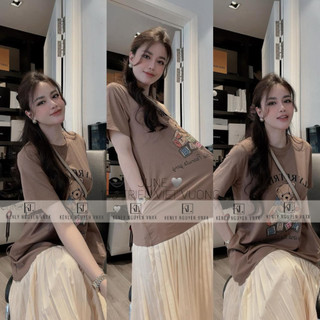 Đầm Suông Phối Viền Lụa Hàn - Đầm Suông Nữ, Váy Suông Liền Thân Dáng Dài Sang Chảnh From Rộng - Kenly Nguyễn