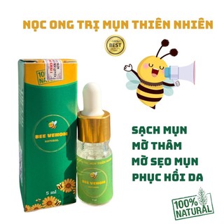 Nọc ong rừng chấm mụn loại bỏ các loại mụn hàng chuẩn thảo dược xông mặt