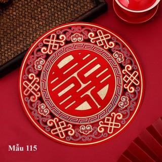 [Chất đẹp] Chữ Hỷ chất liệu cao cấp trang trí ngày cưới