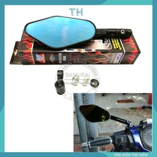Kính xe máy thời trang mini, gương chiếu hậu mẫu F5 gắn cho xe AB, SH, SH Mode, Wave,…