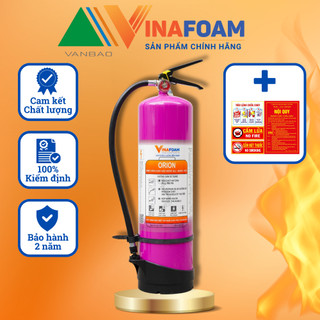 Bình chữa cháy PlN L.i-i.o.n ORION 6lít OR-6 bình cứu hỏa dành cho xe cân bằng Hoveboard, Scooter