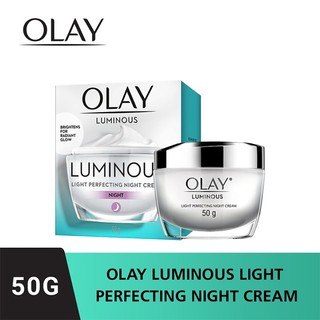 Kem dưỡng ẩm ban đêm olay làm sáng da & mờ thâm nám 50g/ luminous light perfecting night cream 50g