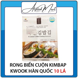 Rong Biển Cuộn Kimbap Kwook Hàn Quốc Gói 10 Lá